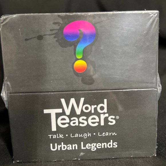 Word Teasers Random Topic Conversation Starters Urban Legends - Picture 5 of 5